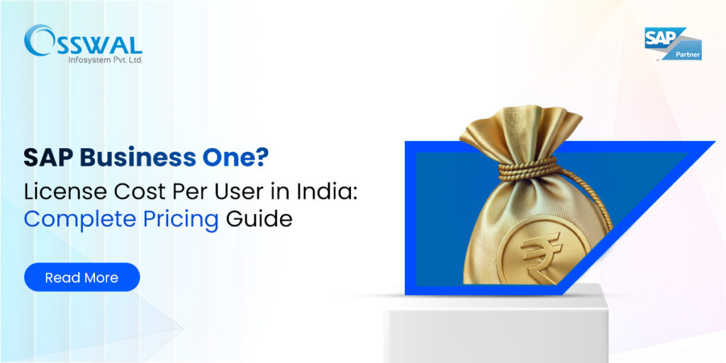 SAP Business One License Cost in India